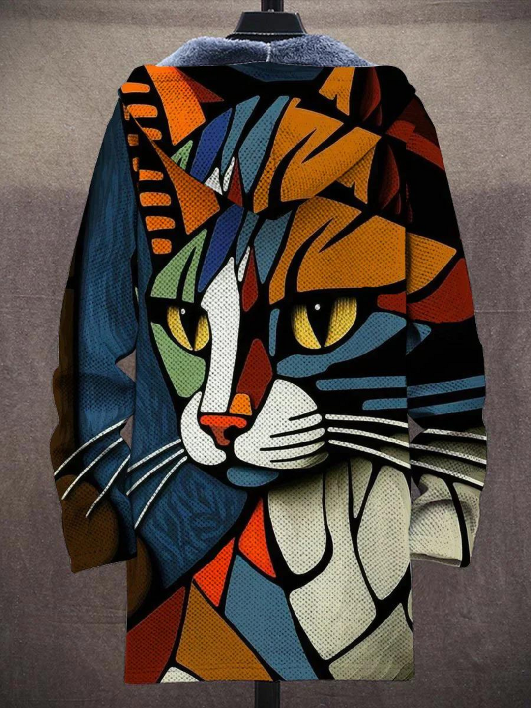 Reese™ - Abstract Cat Hoodie